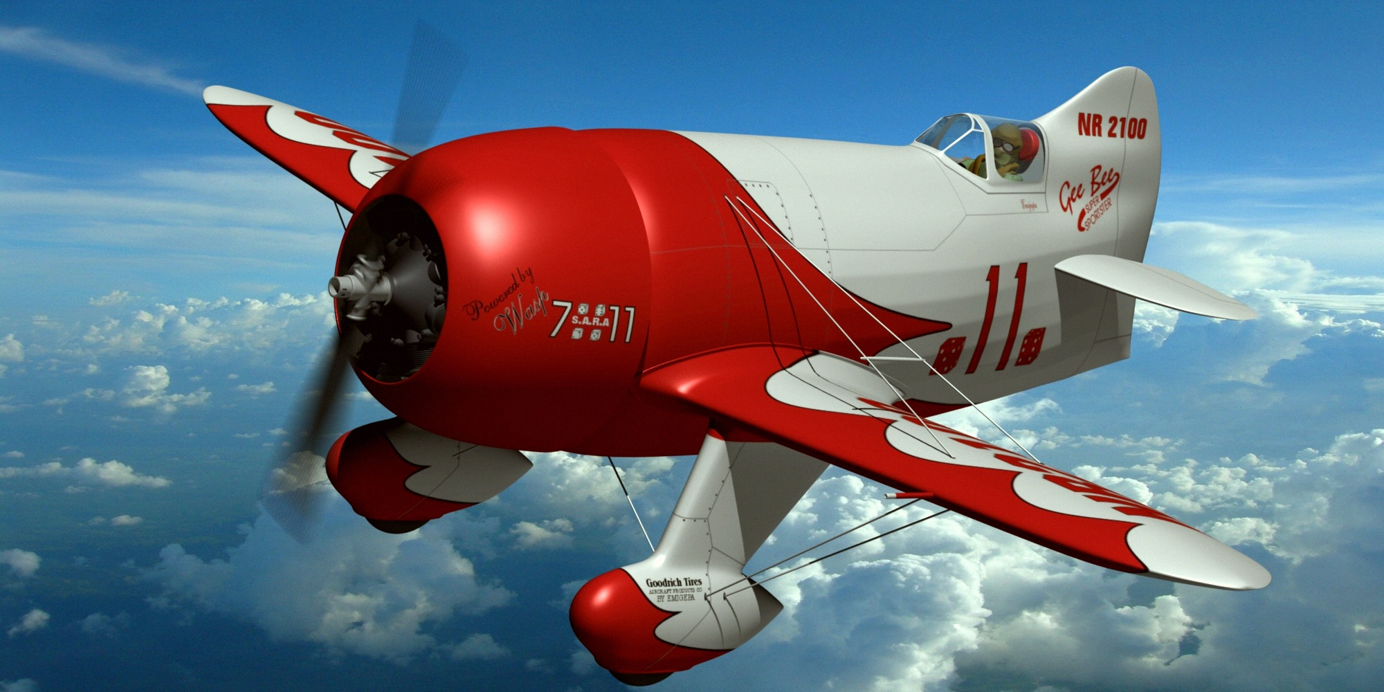 Gee Bee Model R Super Sportster by Emigepa on DeviantArt