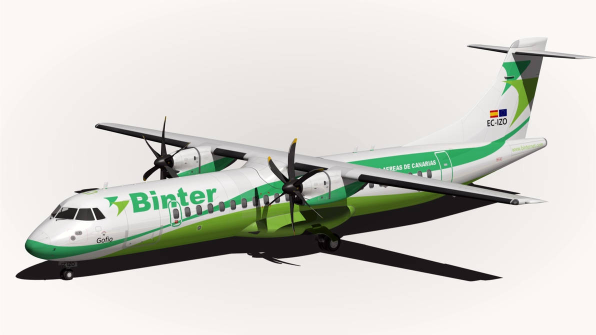 ATR 72 Binter by Emigepa on DeviantArt