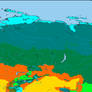 Northeast Asia without Siberian High Climate Map