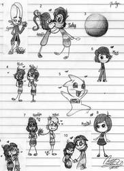 Chibi Sketches and More