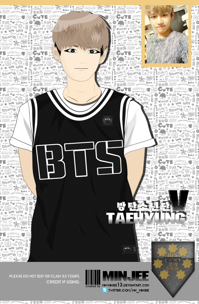 BTS V (Kim Taehyung) Fanart by mn-minjee13 on DeviantArt BTS V (Kim Taehyung) Fanart by mn-minjee13 on DeviantArt
