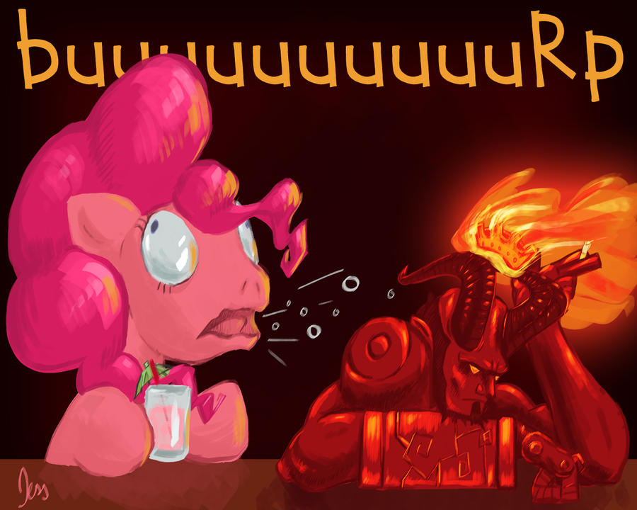 Pinkie Hellboy Party