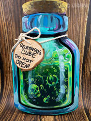 Gelatinous Cube in a Bottle