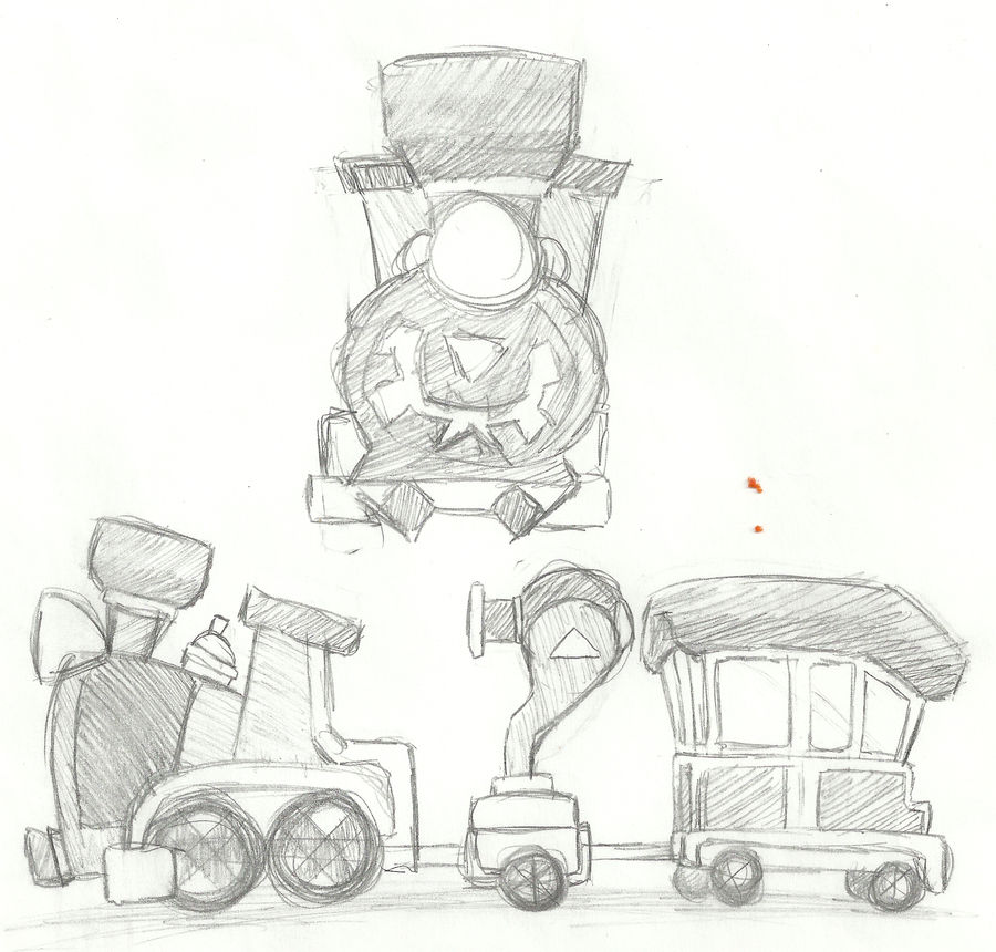 LoZ: Spirit Tracks Train by BibiLovesYou on DeviantArt