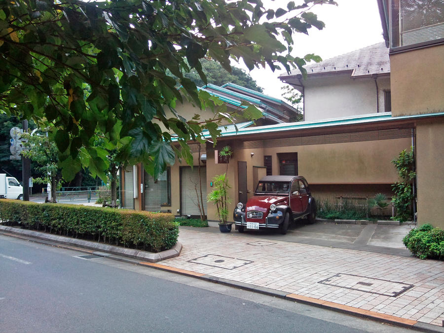 Peaceful Mitaka street