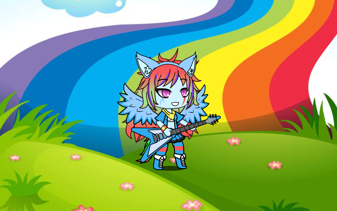 How to make Rainbow Dash in Gacha Club by Super-Nick-2001 on DeviantArt