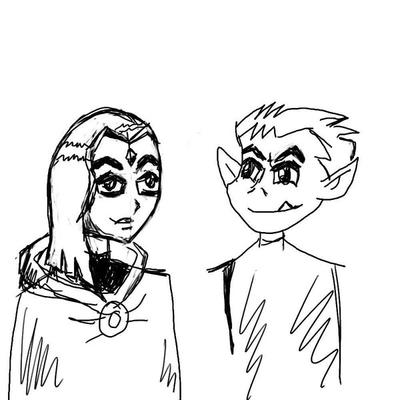 B.abt Rae BB and Rae first doodle ever by teentitans on DeviantArt