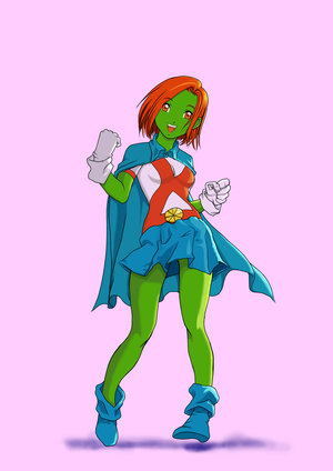 It's Miss Martian