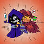 Teen Titans:Raven and Starfire
