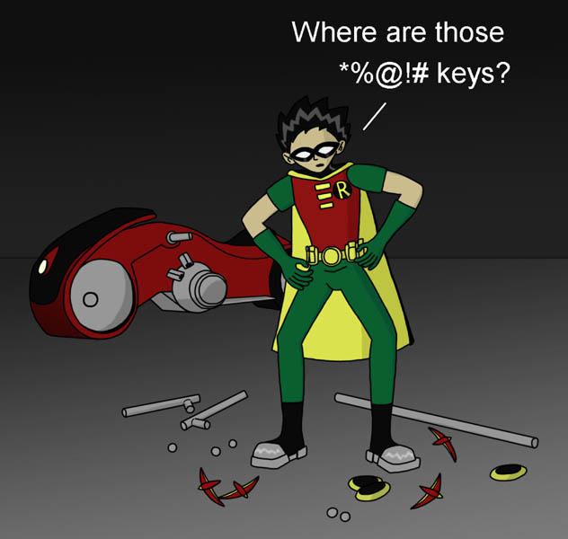 Robin's Keys by thenumberd by teentitans on DeviantArt
