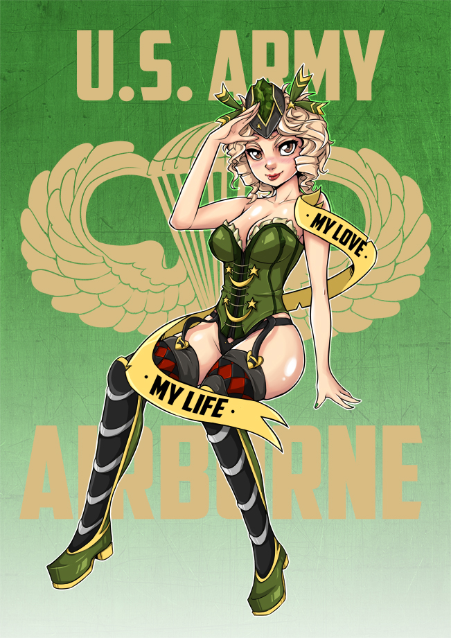 Commission: Army Pinup