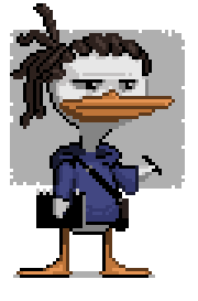 Pixel me duck