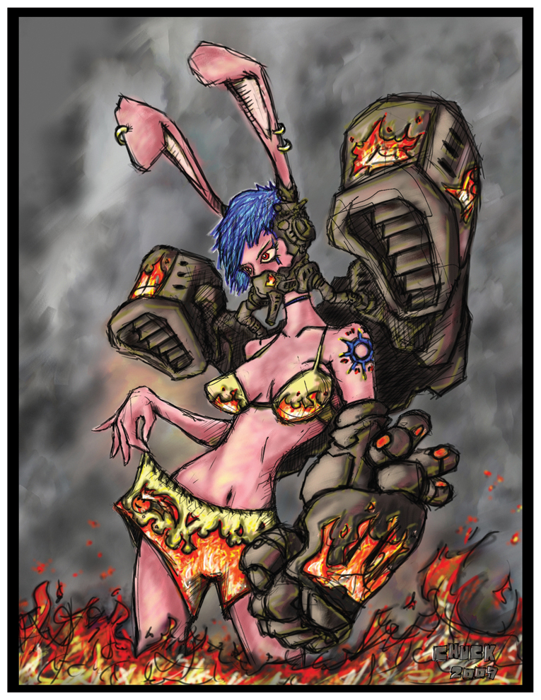 Rabbit Barn Burner by CHUCK