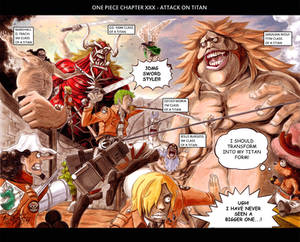 One Piece Chapter XXX - Attack on Titan