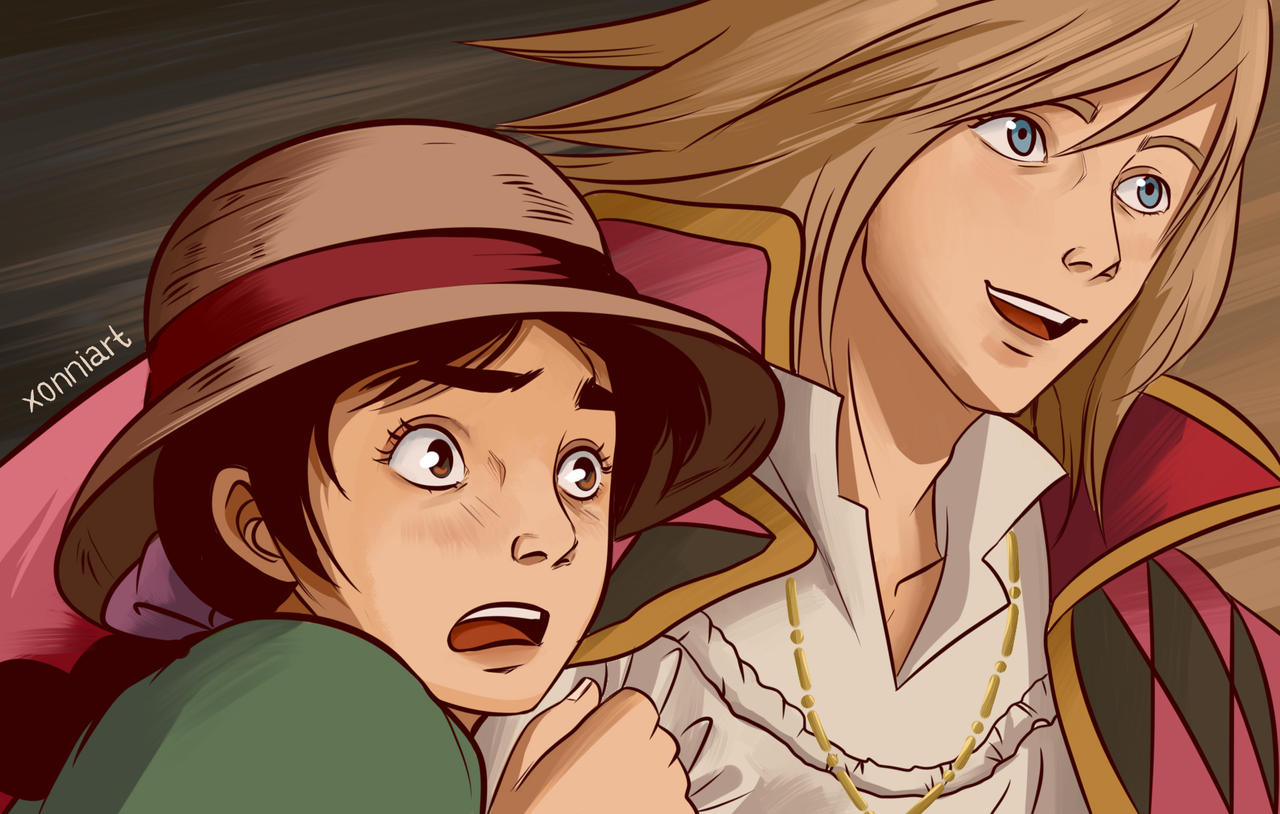 Howl's Moving Castle sketch Howl by Xonniart on DeviantArt