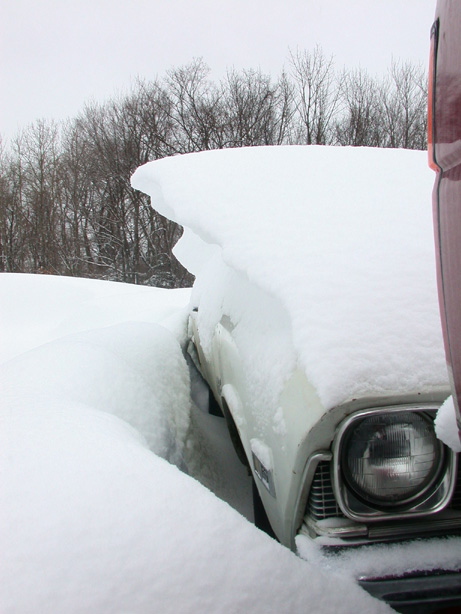 Snow Drifting Chevelle