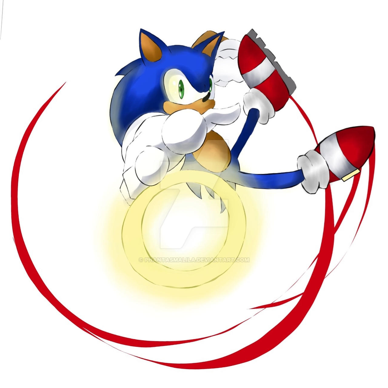 Happy 28th Birthday Sonic by Phantasmalila on DeviantArt