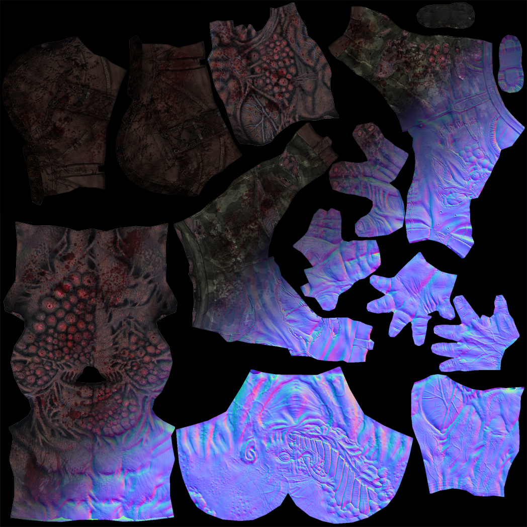 Zombie Rip Texture mutant zombie textures by liamslackofsurprise on DeviantArt