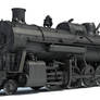 Steam Locomotive 3D Model