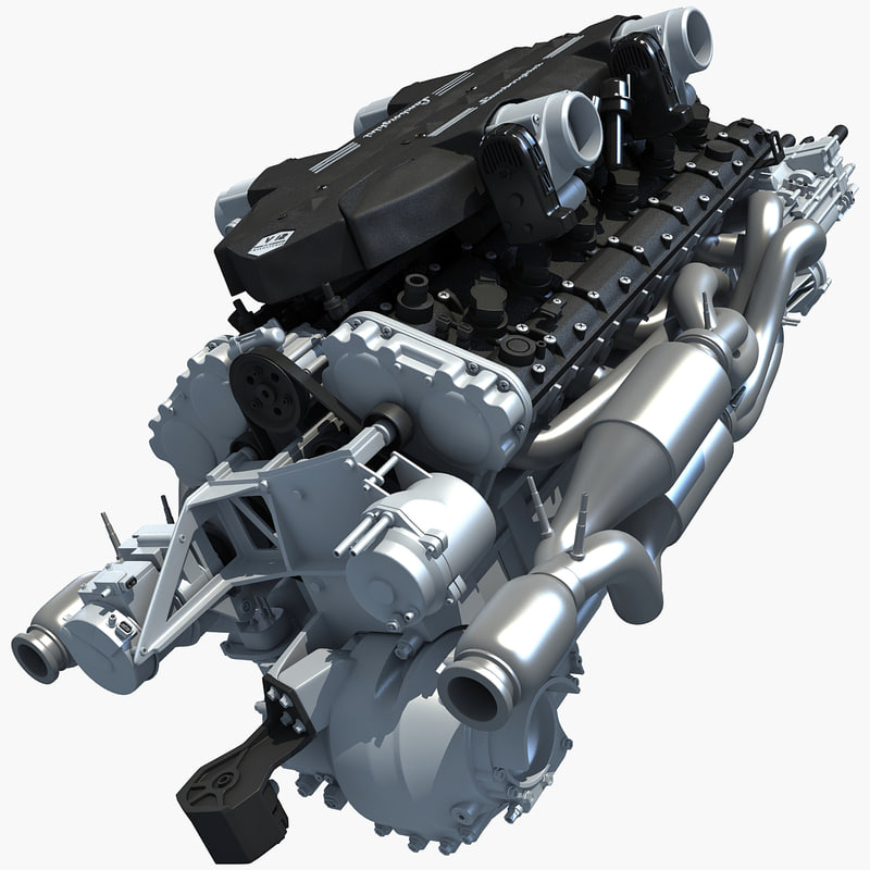 Diesel Engine - 3D Model by 3D Horse