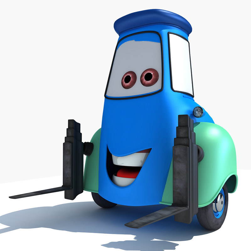 Cars 2 Movie - Guido - 3D Models by 3D-Horse on DeviantArt Cars 2 Movie - Guido - 3D Models by 3D-Horse on DeviantArt