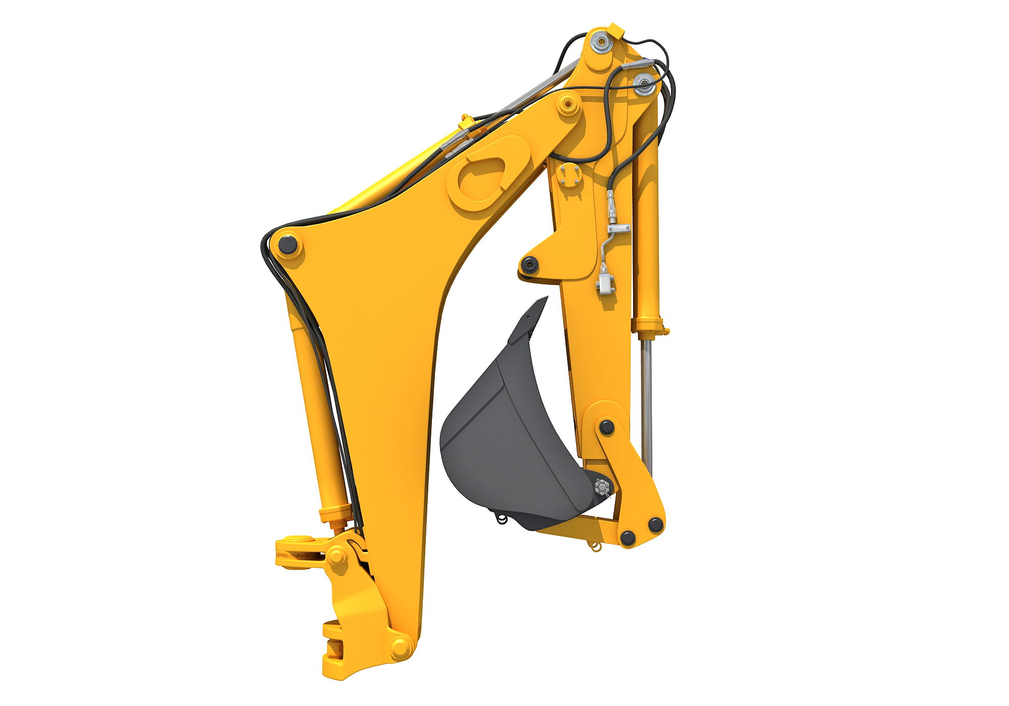 Case Backhoe Deviantart 3D Models Backhoe Loader Attachment by 3D-Horse on DeviantArt