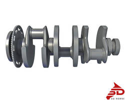 Crankshaft 3D model