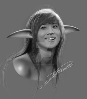 ~SHINee: Taemin as a cute elven~