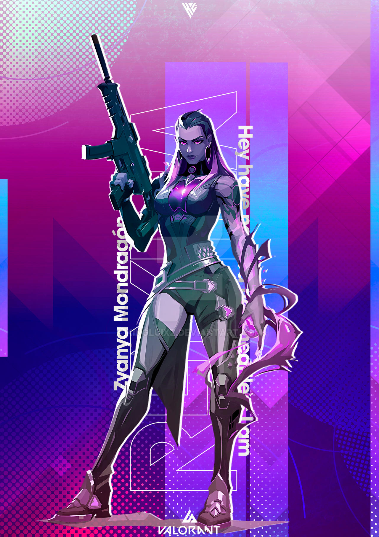 Guildrun Reyna REYNA by KingLuixz on DeviantArt