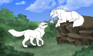 Wolf Couple Blank (Download it)