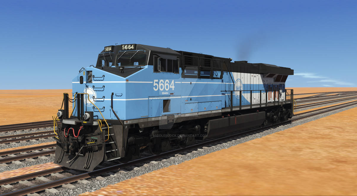 SWSC ES44 Livery Remaster by MiddleBlock on DeviantArt