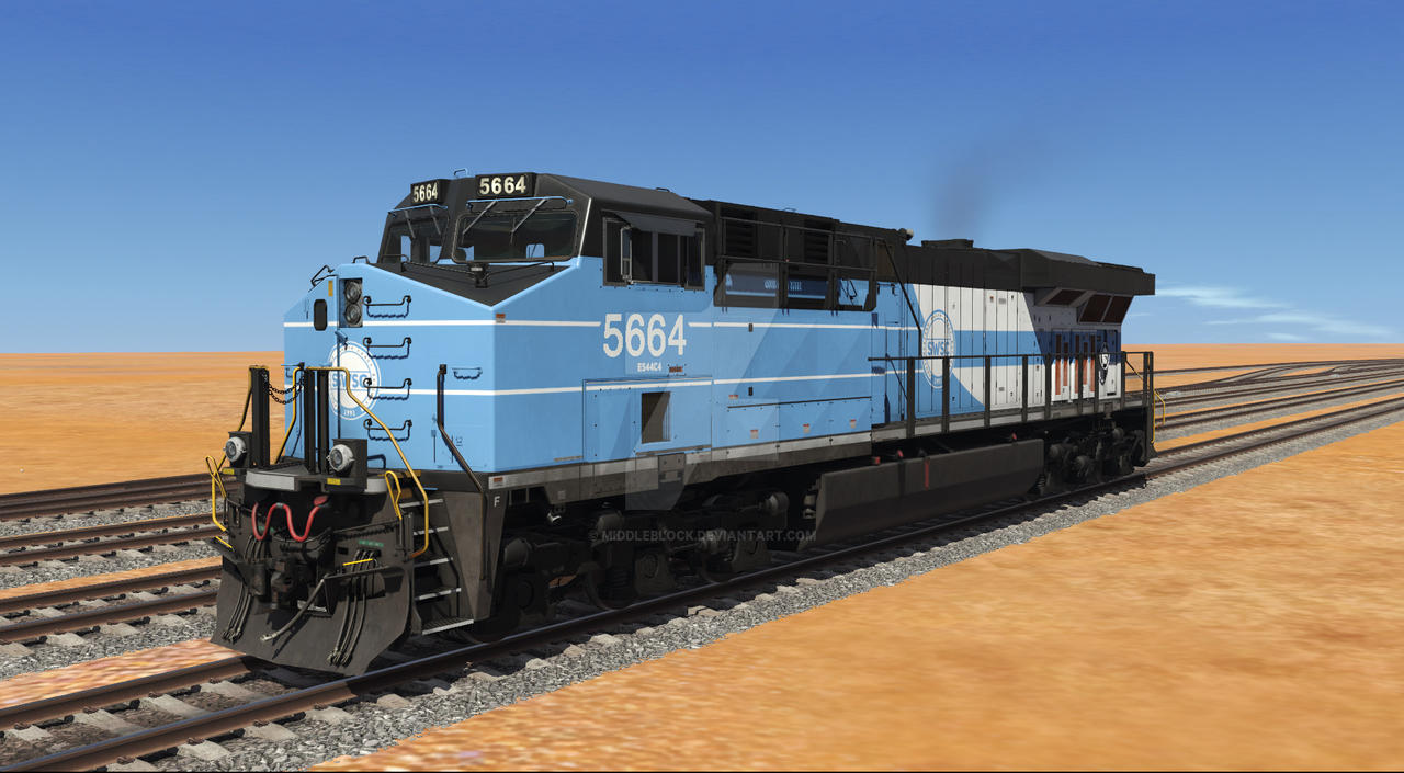 SWSC ES44 Livery Remaster by MiddleBlock on DeviantArt