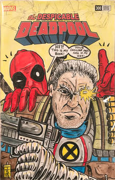 Deadpool Sketch Cover