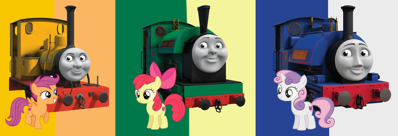 The CMC with their NG Engine Friends by ThomasTenCents34526 on DeviantArt