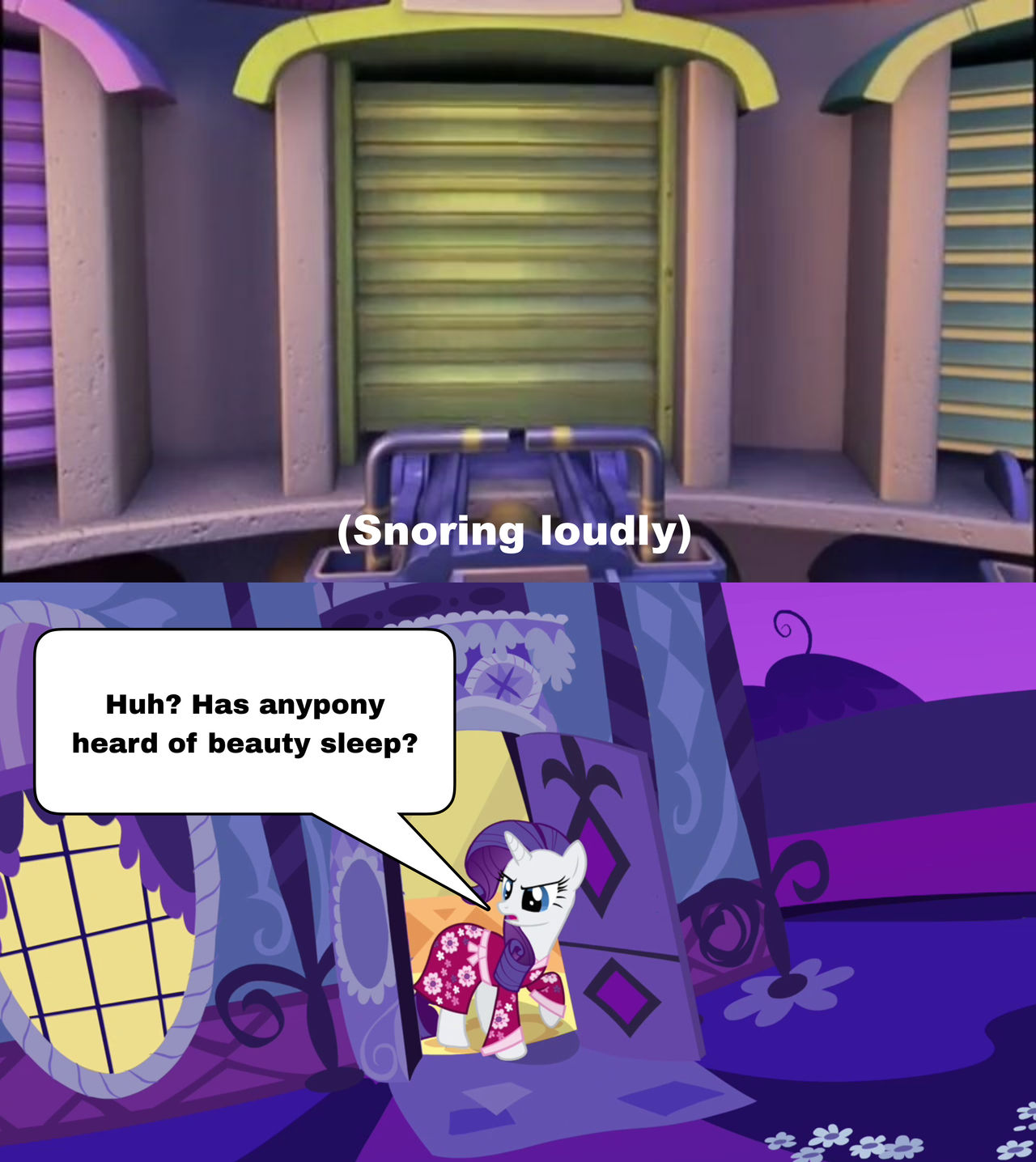Harrison's Snorring Wakes Up Rarity by ThomasTenCents34526 on DeviantArt