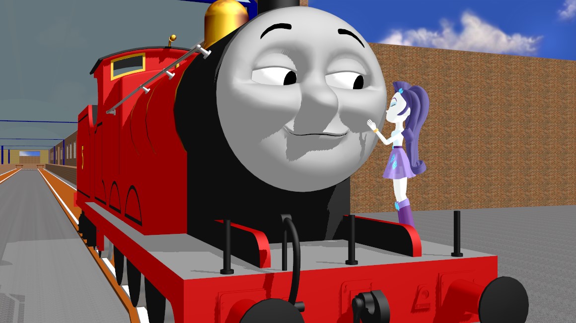 James Rarity MMD - James and Rarity by ThomasTenCents34526 on DeviantArt
