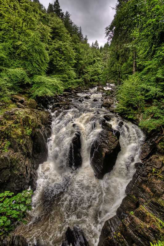 waterfalls in Scotland