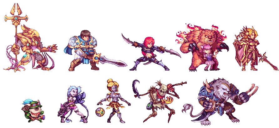 Champions of Legend by Orkimides