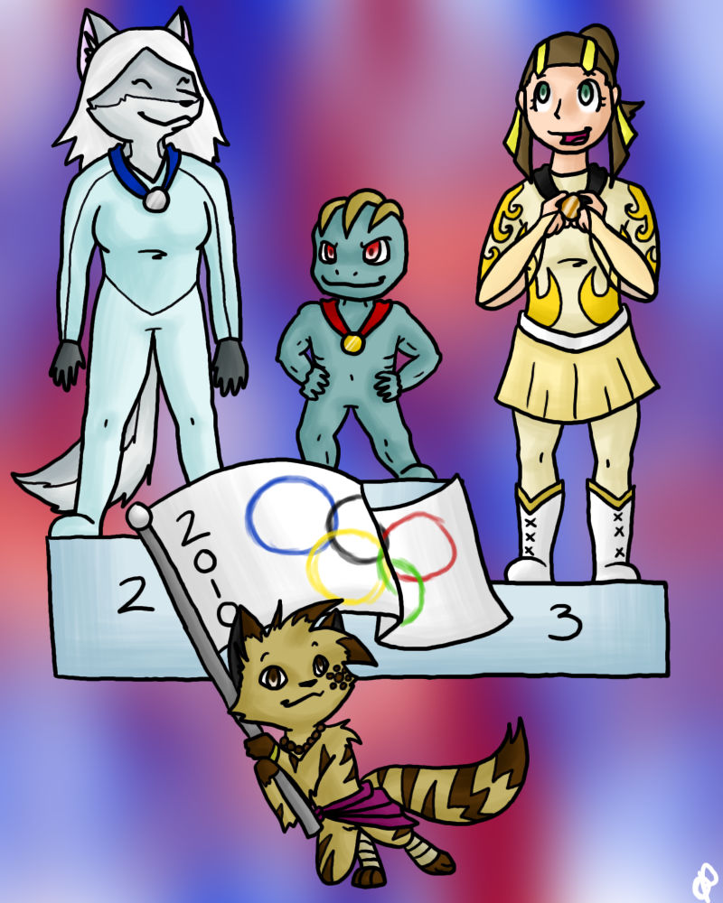 Olympics Deviantart Olympics Podium 2010 by Oranges-and-Pears on DeviantArt