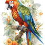 A Vibrant Parrot