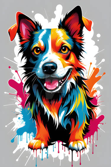 Colorful Dog