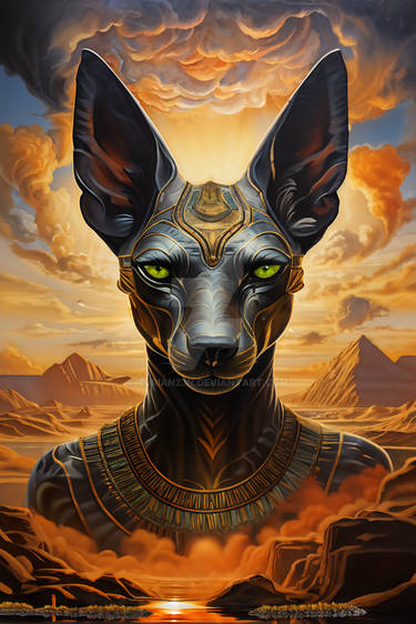 Anubis Watches Over Timeless Treasures