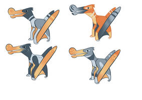 Ornithocheirus + Paleo Pines (Design)