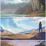 Landscape sketches