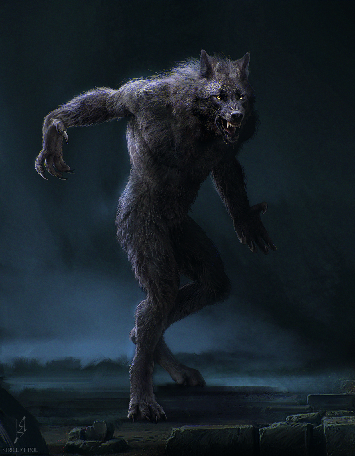 Werewolf By LLirik 13 On DeviantArt werewolf-by-llirik-13-on-deviantart