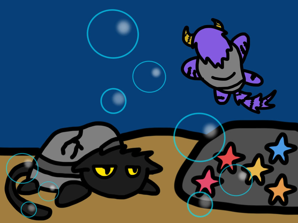 The Rock Turtle that Can't Swim by SinfulAnkh on DeviantArt