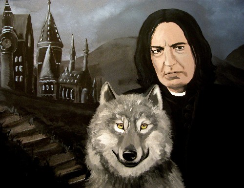 Severus Snape and Remus Lupin