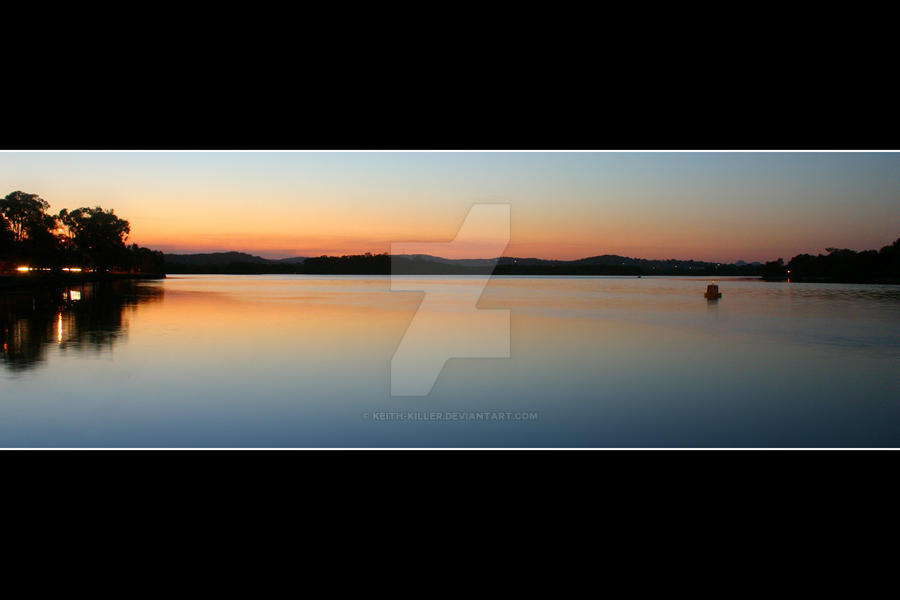 Maroochy River Sunset in Sept.