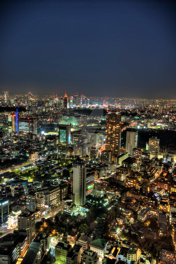 Tokyo night lights