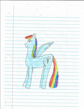 My Little Pony Fim Rainbow Dash-3